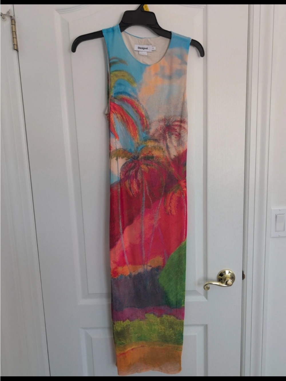 Desigual Tropical Mesh Midi Dress , Size M - Picture 8 of 8